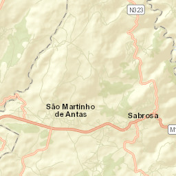 Sabrosa Street Map