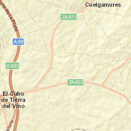 Cuelgamures Street Map