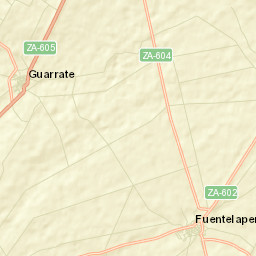 Fuentelapeña Street Map