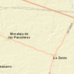 Moraleja de las Panaderas Street Map