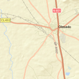 Olmedo Street Map