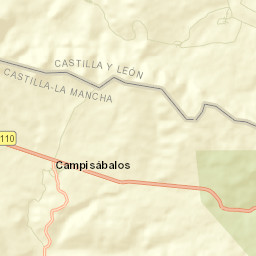 Campisábalos Street Map