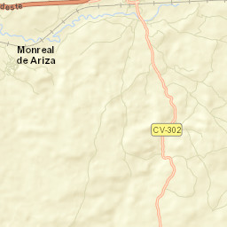 Monreal de Ariza Street Map