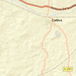 Cetina Street Map