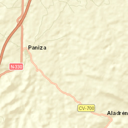 Aladrén Street Map