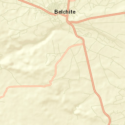 Belchite Street Map
