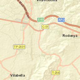 Montferri Street Map