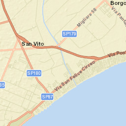 Borgo Hermada Street Map
