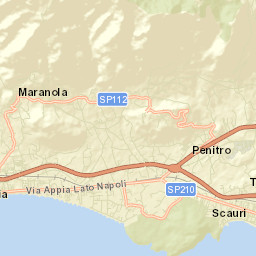 Penitro Street Map