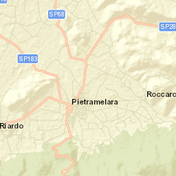 Pietramelara Street Map