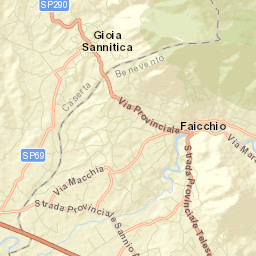 Gioia Sannitica Street Map