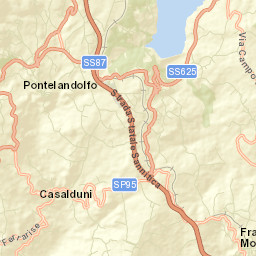 Campolattaro Street Map