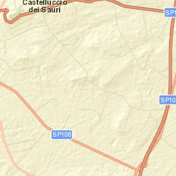 Castelluccio dei Sauri Street Map
