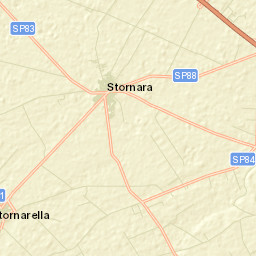 Stornara Street Map
