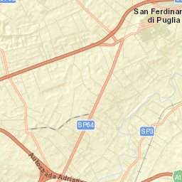 San Ferdinando di Puglia Street Map
