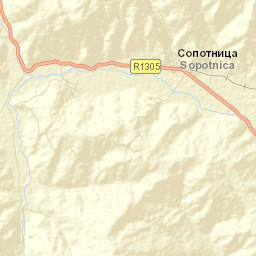 Sopotnica Street Map