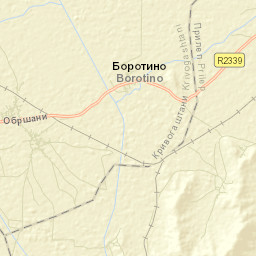 Obršani Street Map