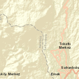 Safranbolu Street Map
