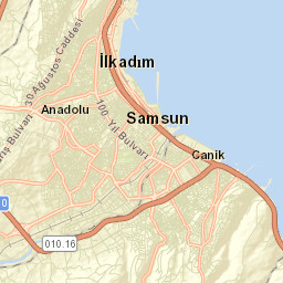 İlkadım Street Map