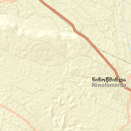 Ninotsminda Street Map