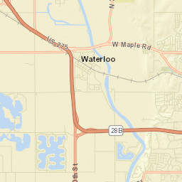 Waterloo Street Map