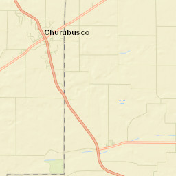 Churubusco Street Map