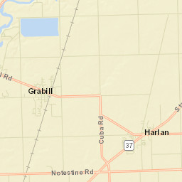 Harlan Street Map