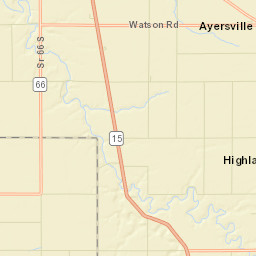 Southerton Ohio Street Map