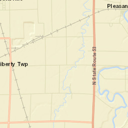 Old Fort Ohio Street Map