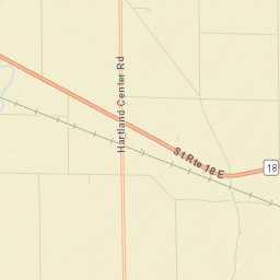 Hartland Station Ohio Street Map