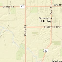 Valley City Station Ohio Street Map