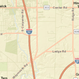 Weymouth Ohio Street Map