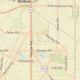 Metz Ohio Street Map