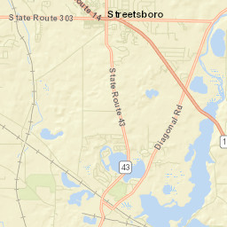 Sugar Bush Knolls Ohio Street Map