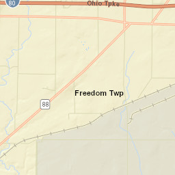 Freedom Station Ohio Street Map