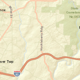 Knox Street Map