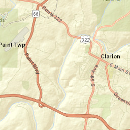 Clarion Street Map