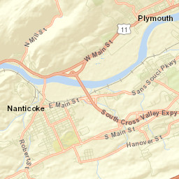 Plymouth Street Map