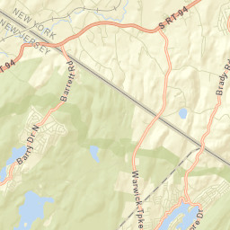 New Milford New York Street Map