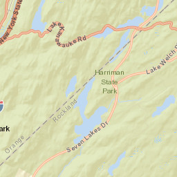 Southfields New York Street Map