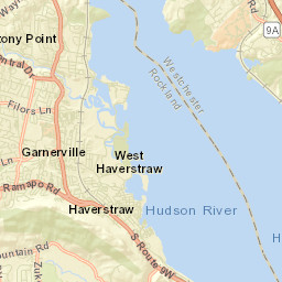 West Haverstraw New York Street Map