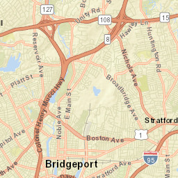 Trumbull Connecticut Street Map