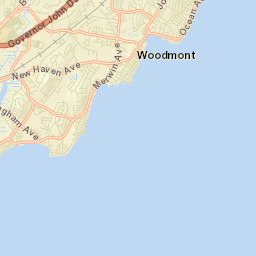 West Shore Connecticut Street Map