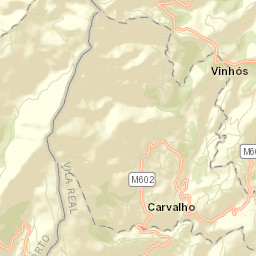 Peso da Régua Street Map