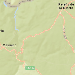Masueco Street Map