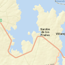 Sardón de los Frailes Street Map