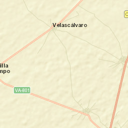 Cervillego de la Cruz Street Map