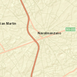 Navalmanzano Street Map