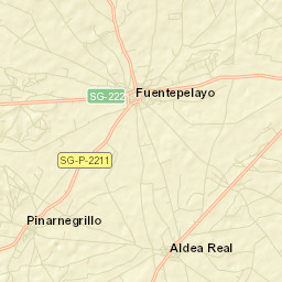 Fuentepelayo Street Map