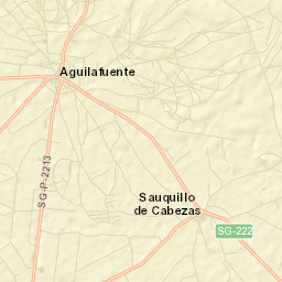 Sauquillo de Cabezas Street Map